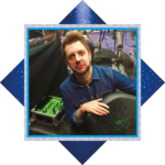 Leon Cave - now the drummer with Status Quo